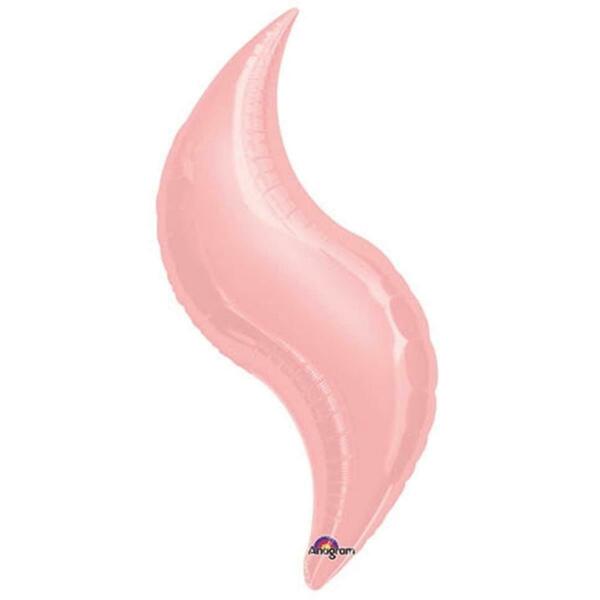 Loftus International 36 in. Pastel Pink Curve Balloon A1-6464